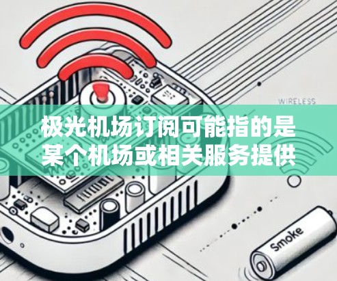 极光机场订阅可能指的是某个机场或相关服务提供商的订阅服务，但具体内容可能因品牌或服务定位而有所不同。以下是一些可能的解释和步骤