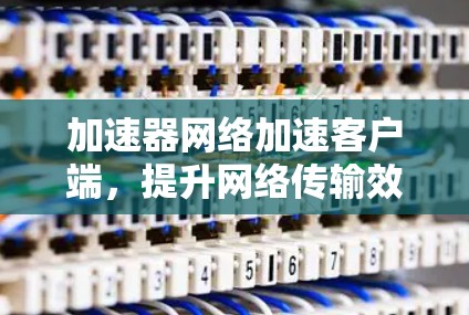 加速器网络加速客户端,提升网络传输效率的秘密武器 加速器网络加速客户端,提升网络传输效率的秘密武器