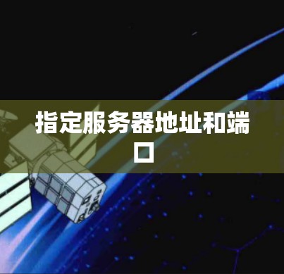 指定服务器地址和端口