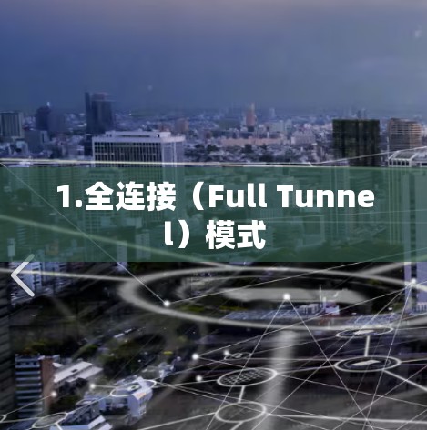 1.全连接（Full Tunnel）模式