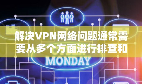 解决VPN网络问题通常需要从多个方面进行排查和检查。以下是解决VPN网络问题的一些常见步骤和建议 解决VPN网络问题通常需要从多个方面进行排查和检查。以下是解决VPN网络问题的一些常见步骤和建议