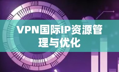 VPN国际IP资源管理与优化